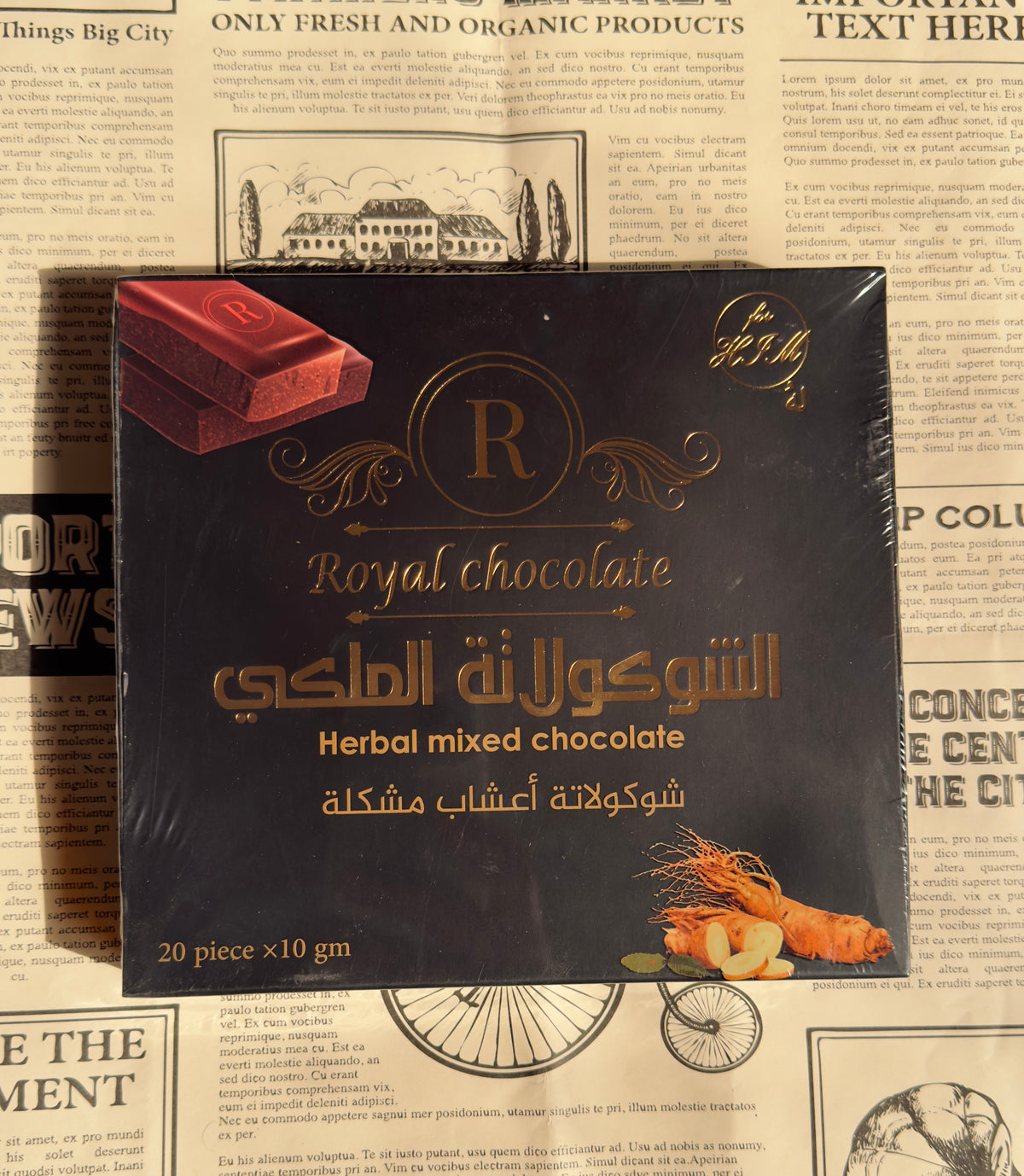 Royal chocolate for men